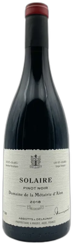 photo du vin Pinot Noir Solaire