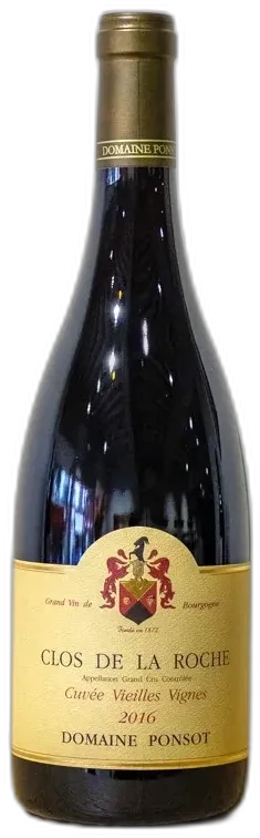 image du vin Clos de la Roche Grand Cru Vieilles Vignes Ponsot