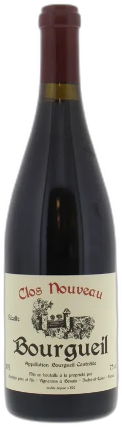 vue du vin Domaine du Bel Air Clos Nouveau