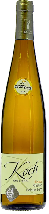 photo du vin Domaine Koch Riesling Heissenberg