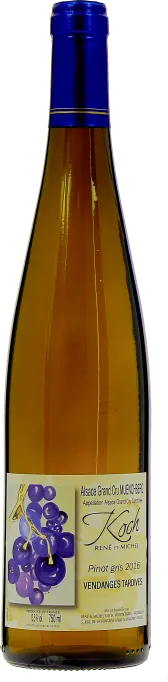 photo du vin Domaine Koch Pinot Gris Vendanges Tardives