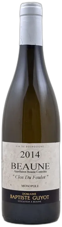 photo du vin Beaune Clos du Foulot Monopole Domaine Baptiste Guyot