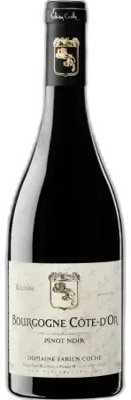 image du vin Domaine Fabien Coche "Pinot Noir Cote d'or" Bourgogne Rouge