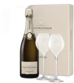 photo du vin 2 Flûtes Champagne Louis Roederer Brut Collection