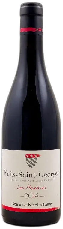photo du vin Nicolas Faure Nuits st Georges "les Herbues"