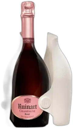 photo Magnum Champagne Ruinart Rosé Etui Seconde Peau