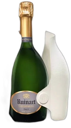 vue du vin Champagne Ruinart Brut r Ruinart Etui Seconde Peau
