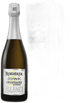 aperçu du vin Champagne Louis Roederer et Starck Brut Nature 2015
