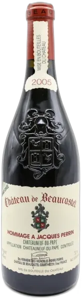 photo du vin Châteauneuf-du-Pape Château de Beaucastel Hommage à Jacques Perrin Famille Perrin
