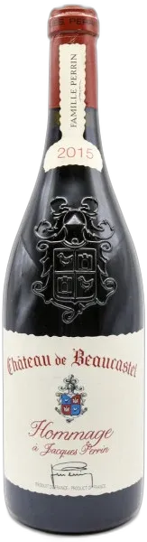 photo du vin Châteauneuf-du-Pape Château de Beaucastel Hommage à Jacques Perrin Famille Perrin