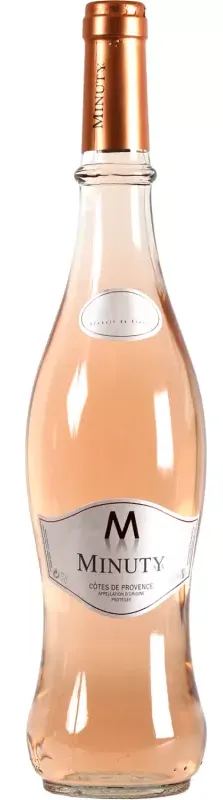 vue du vin m de Minuty Cotes de Provence 2023