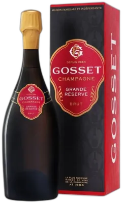 vue du vin Champagne Grande Réserve Gosset