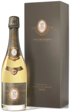 vue du vin Cristal Roederer Rosé