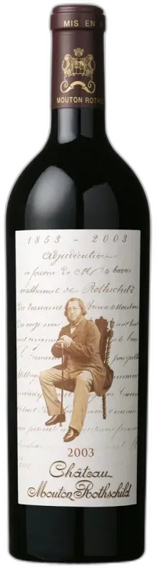 capture du vin Chateau Mouton Rothschild