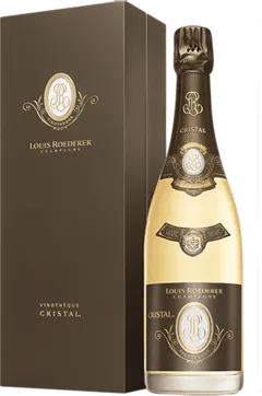 vue du vin Cristal Roederer Rosé