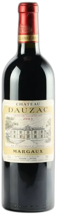 capture du vin Château Dauzac