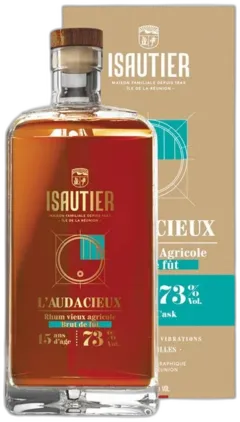 illustration du vin Isautier Rhum Vieux de Mélasse de la Réunion "12 Ans Alfred" Brun Giftbox