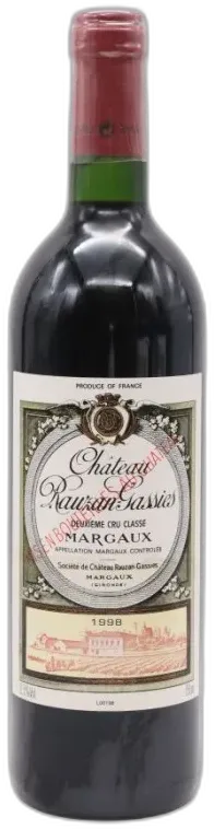 photo du vin Château Rauzan Gassies