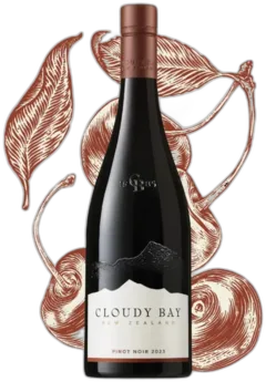 illustration du vin Cloudy Bay Pinot Noir