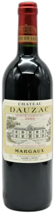 capture du vin Château Dauzac