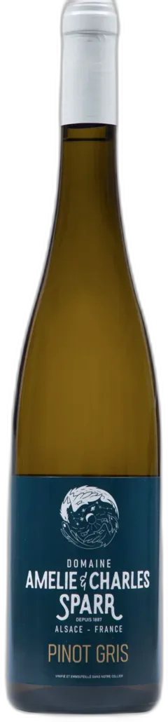 photo du vin Alsace Pinot Aop "Pensée" Domaine Amélie & Charles Sparr
