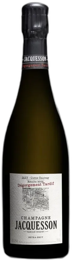 photo du vin Champagne Extra Brut Blanc de Blancs Dizy 1er Cru “Corne Bautray” Dégorgement Tardif Jacquesson