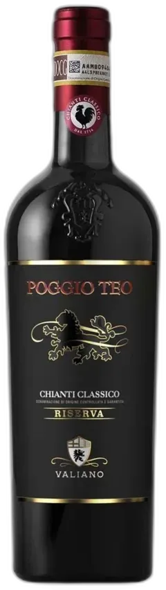 vue du vin Chianti Classico Docg “Poggio Teo” Valiano