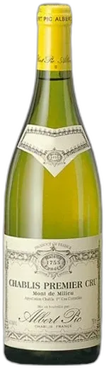 photo du vin Mont de Milieu