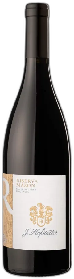 vue du vin Pinot Nero Riserva 'Mazon' Hofstatter