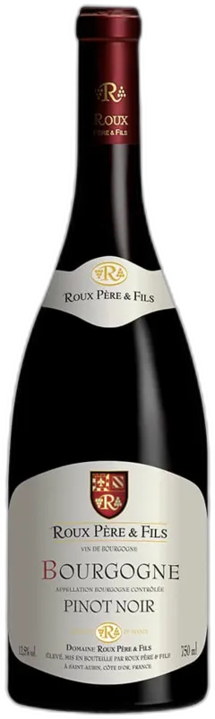 image du vin Bourgogne Pinot Noir Moutonnière Domaine Roux Père et Fils