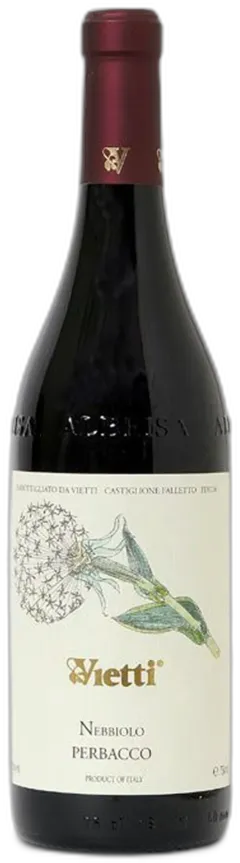 photo du vin Langhe Doc Nebbiolo Perbacco Vietti