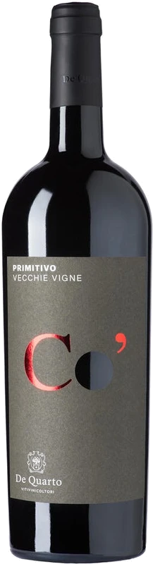 photo Primitivo di Manduria Riserva Vecchie Vigne co' de Quarto 2018