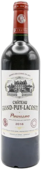 photo du vin Château Grand-Puy-Lacoste
