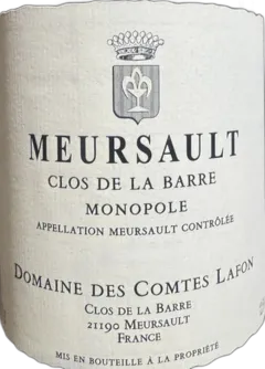 photo du vin Clos de la Barre