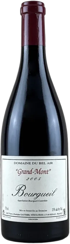 photo du vin Grand-Mont