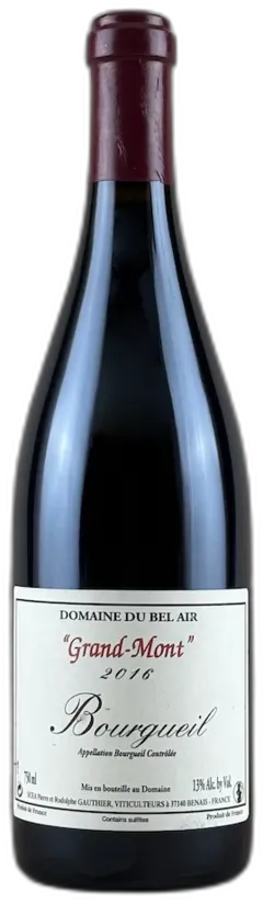 photo du vin Grand-Mont