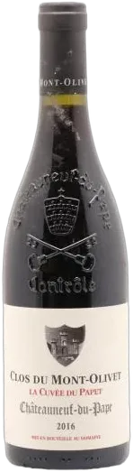 image du vin Châteauneuf-du-Pape Cuvée du Papet Clos du Mont-Olivet