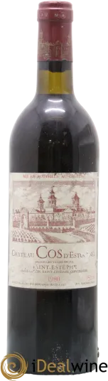illustration du vin Château Cos d’Estournel