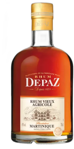 image du vin Depaz Vieux Rhum "Plantations de la Montagne Pelée"