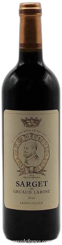 photo du vin Sarget de Gruaud Larose