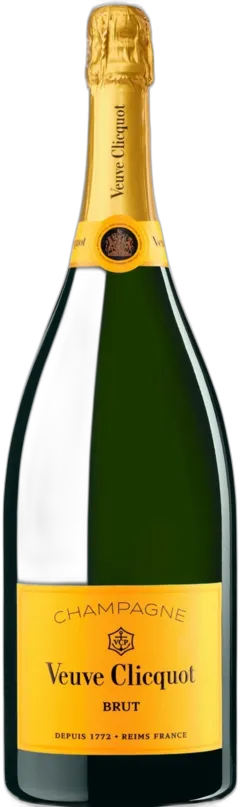 vue du vin Champagne Veuve Clicquot Brut Etui