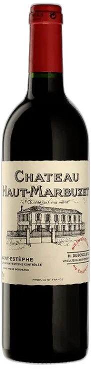 illustration du vin Château Haut Marbuzet