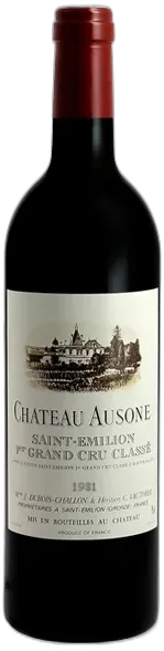 photo du vin Chateau Ausone