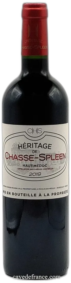aperçu du vin l’Héritage de Chasse Spleen