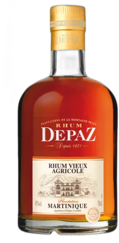 image du vin Depaz Vieux Rhum "Plantations de la Montagne Pelée"