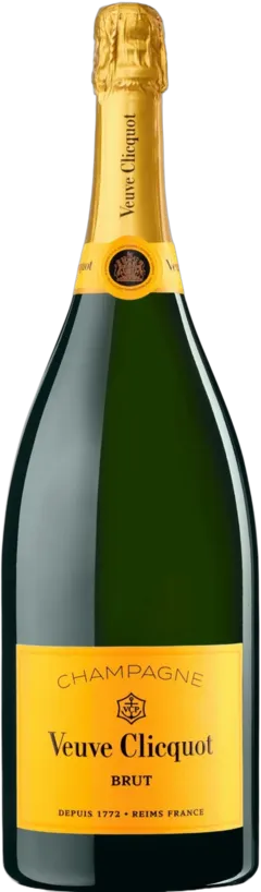 vue du vin Champagne Veuve Clicquot Brut Etui