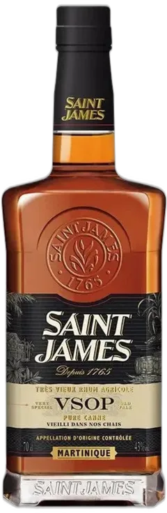 vue du vin Rhum Saint James VSOP