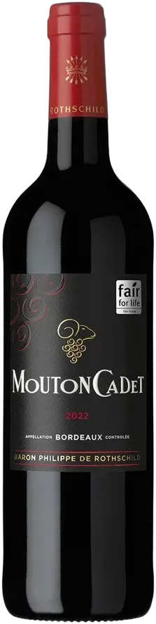 photo du vin Mouton Cadet Baron Philippe de Rothschild