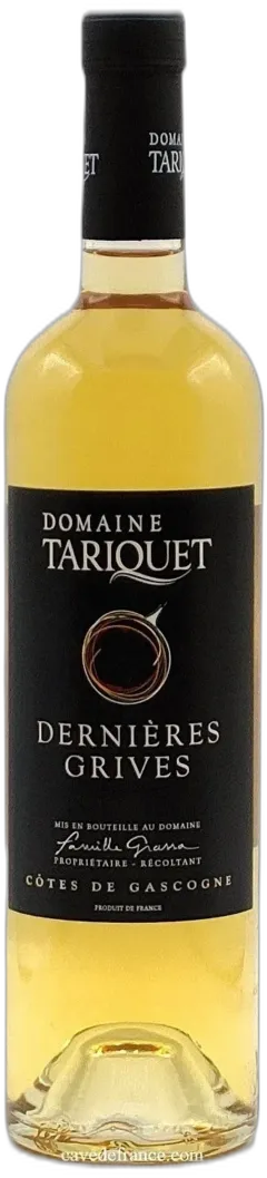 capture du vin Domaine Tariquet Dernieres Grives Cotes de Gascogne Sud Ouest