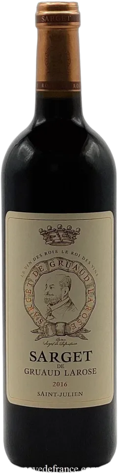 photo du vin Sarget de Gruaud Larose